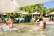 Our childrens play area provides a safe and fun splash around for kids
