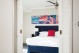 The bedroom area