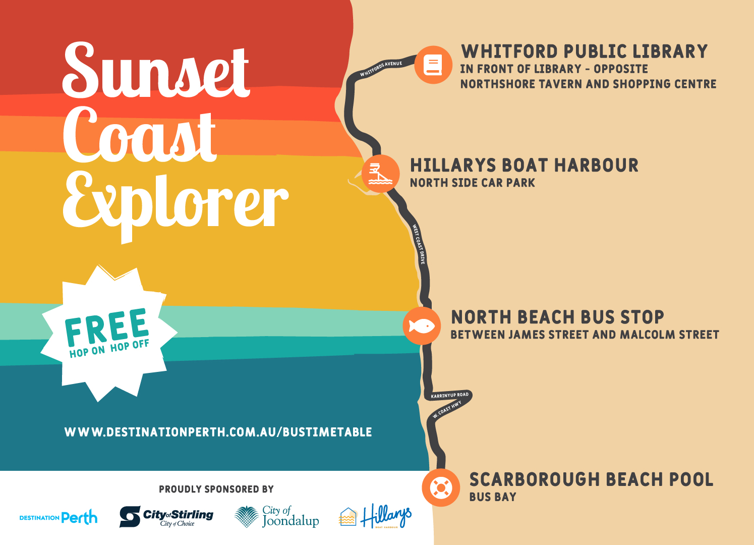 Sunset Coast Explorer route
