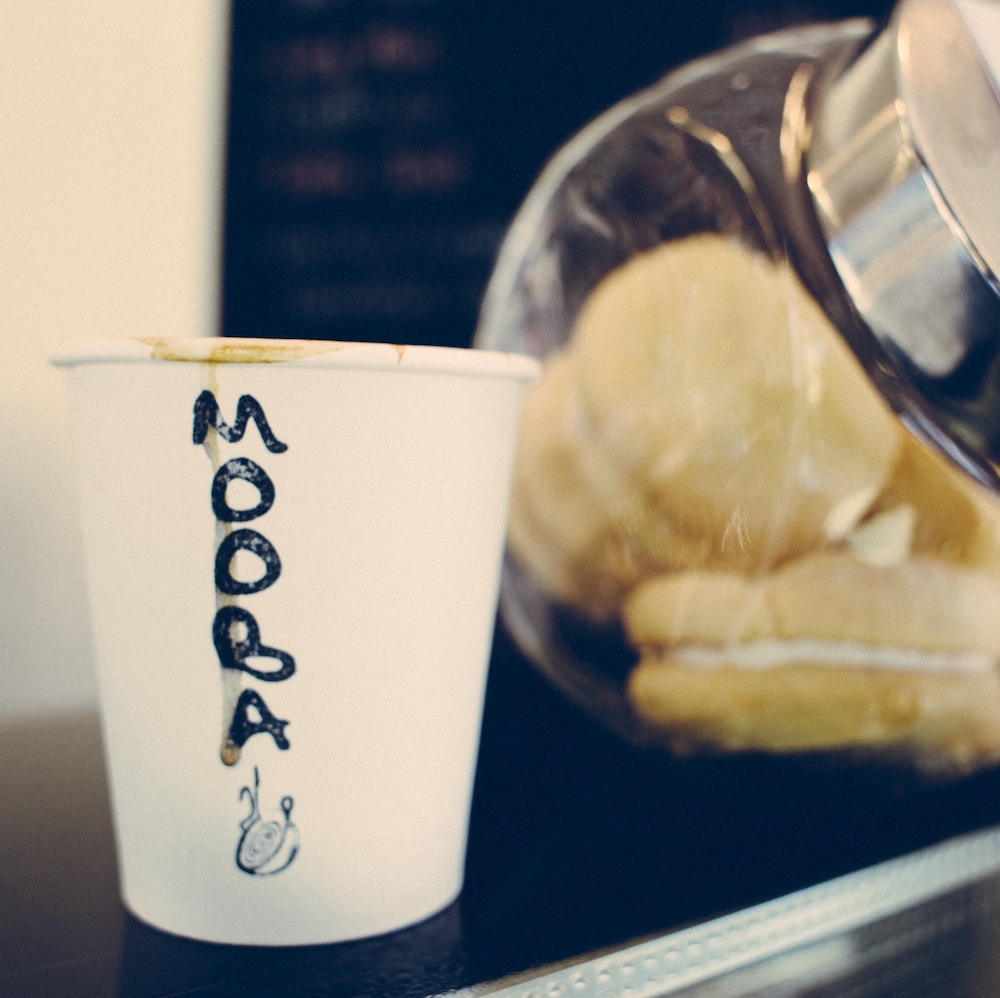 Mooba coffee and biscuits