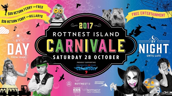 Rottnest Island Carnivale - a full day and night of festivities raising funds for Telethon