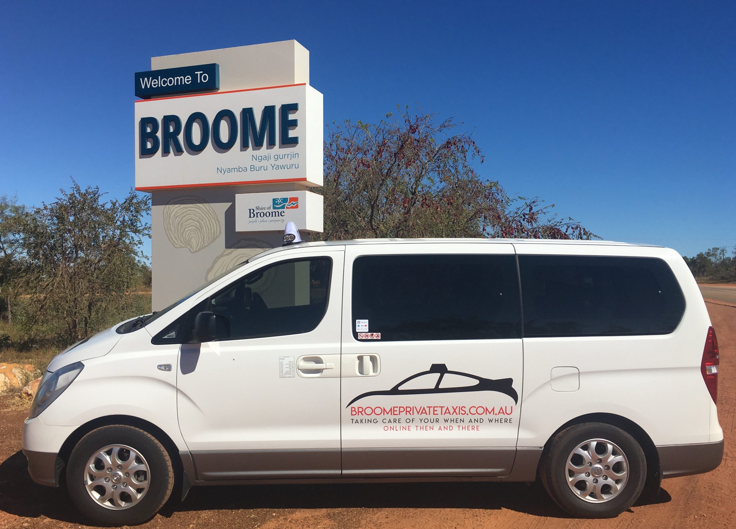 Use Broome Taxis when you stay at Seashells Broome
