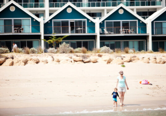 Seashells Mandurah from the sea
Megan and Jake Phillips
Jake and Asher Weller