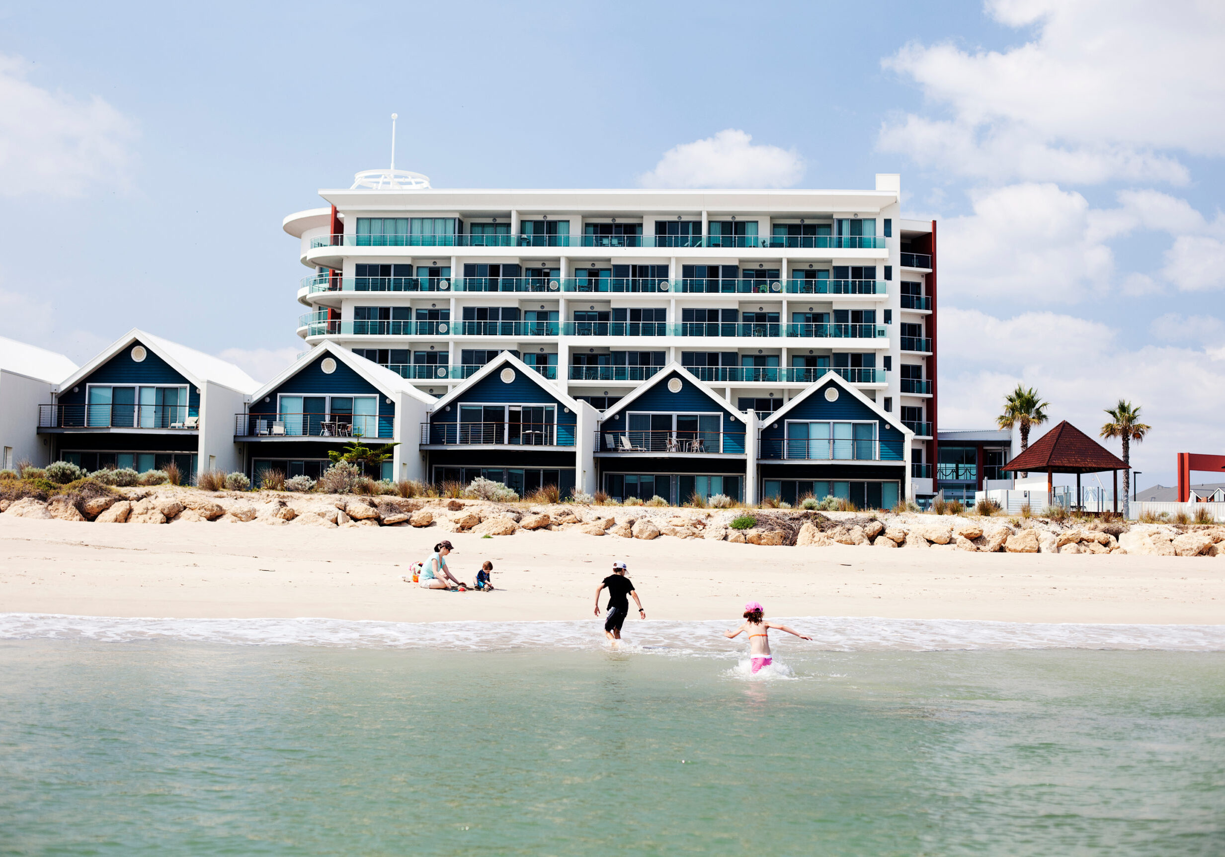 Seashells Mandurah from the sea
Megan and Jake Phillips
Jake and Asher Weller